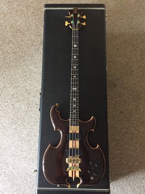 Alembic Mark King Deluxe 4 string Triple Omega