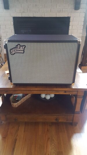 Aguilar DB 210 4ohm Bass Cabinet and AG 700 head new in box "$1150.00 shipped conus"