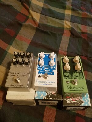 PEDALS!! BROUGHTON,  EARTHQUAKER DEVICES