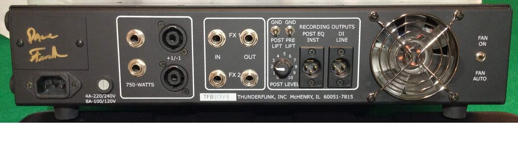 *Now shipping* Thunderfunk TFB750-A