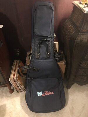 Fodera Gig Bag, Extra Excellent Condition. Blue