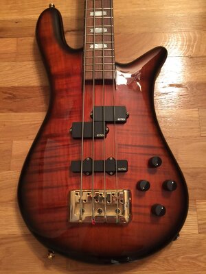 Spector Euro 4LX - Stunning Tobacco Burst