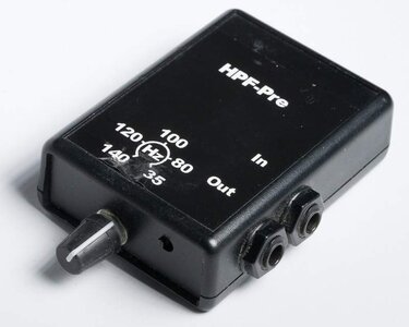 HPF-Pre Series 1 Buffer Preamp w/ Hi-Pass Filter PRICE DROP