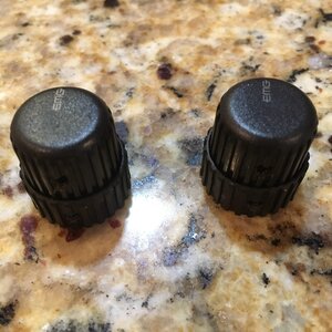 EMG Stacked Knobs Black Set of 2