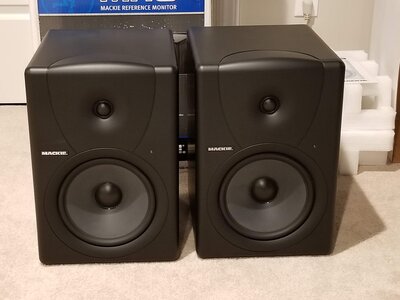 Mackie MR8 High Resolution Active Studio Monitor Pair (Like New)