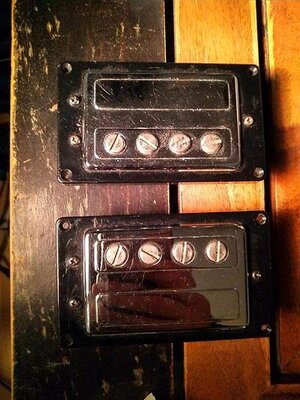 Guild humbucking Pickups, reworked by C. Novak