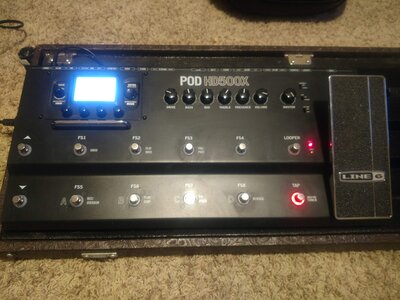 Line 6 POD HD500x w/ HD Bass Pack