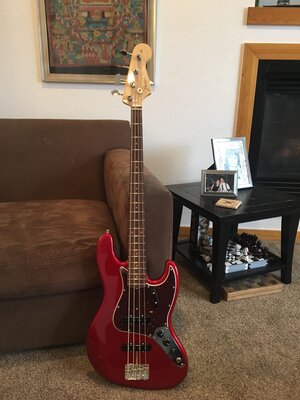 Fender American Original '60s Jazz Bass - Candy Apple Red