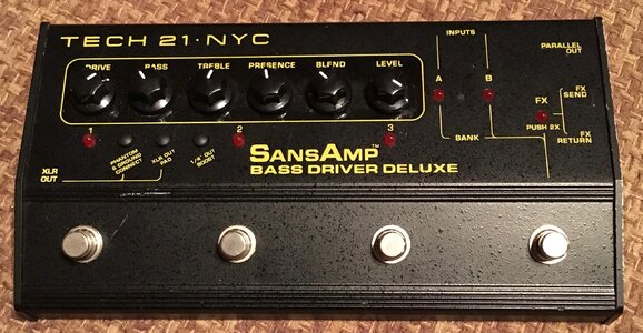 SANSAMP BASS DRIVER DELUXE BDDI