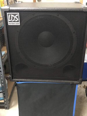 Low Down Sound custom 15” Bass Cabinets - Will Ship