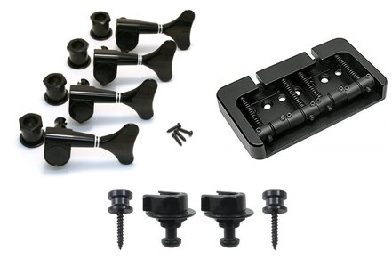 Premium Black Hardware set - Grover&Hipshot