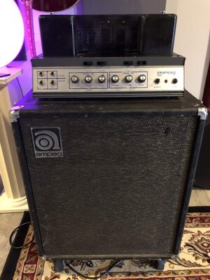 1968 Ampeg B15n Bass Amp