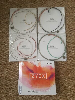 D'Addario Zyex Medium Set (Like New)