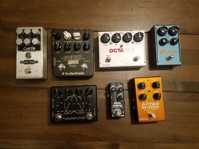 Pedals for Sale - Darkglass, 3Leaf, Source Audio, TCE, and Some Comps