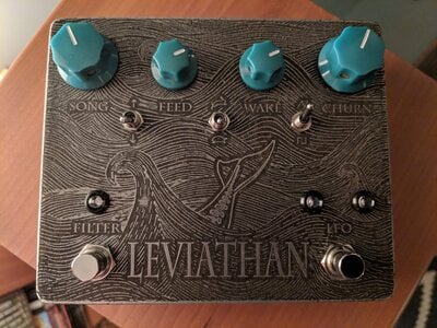 [PRICE DROP] Triode Pedals LEVIATHAN 3-band resonant filter / LFO