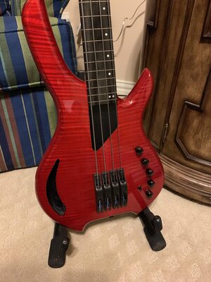 Willcox Saber VL Fretless with Protec Bag - $475 shipped