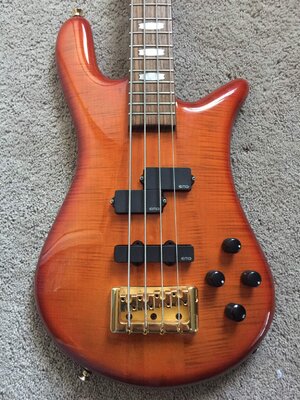 Spector Euro 4LX Amber Burst