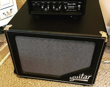 Aguilar SL112 with cover