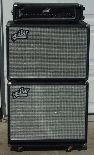 Aguilar DB210 w/ cover