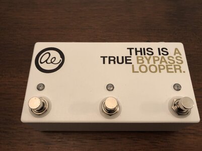 Analog endeavors “this is a true bypass looper” 3 channel