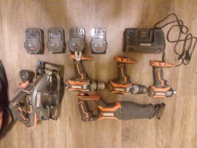 Ridgid Cordless Tools