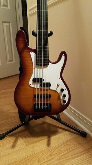 Carvin PB5 fretless