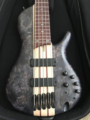 Ibanez SRSC805 Cerro Singlecut 5-string - Deep Twilight