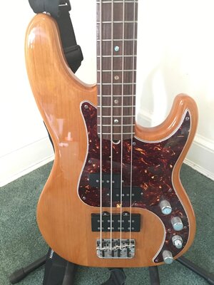 2007 Fender Precision American Deluxe Series 4 string Electric Bass