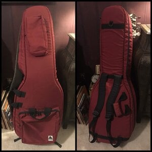 Under Cover Double Electric Bass Bag, Near Mint!!