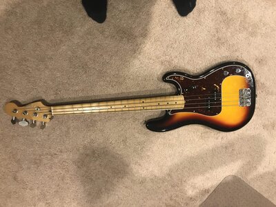 Fender Precision AVRI ‘63 w Roadworn Neck