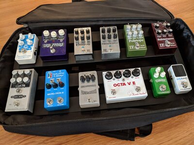 Lots of pedals - 3Leaf, Earthquaker, Iron Ether, Mu-Fx, Origin, and more