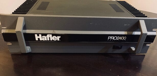 Hafler Pro 2400 Solid State Amplifier