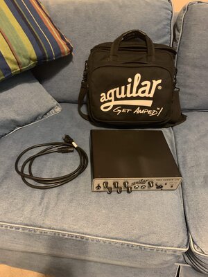 Aguilar TH500 and Bag - $450