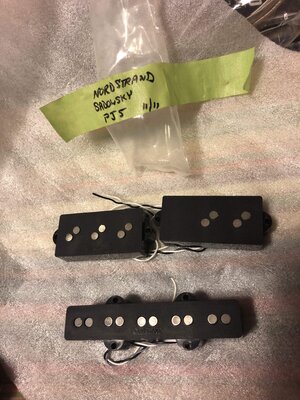 Sadowsky Nordstrand PJ5 pickups