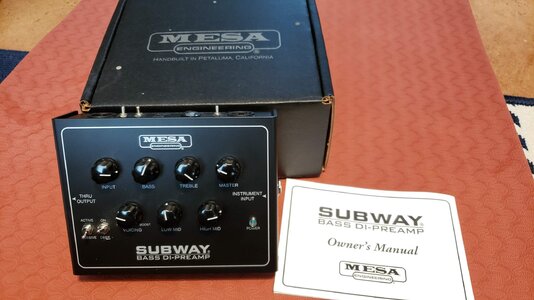 Mesa Subway Bass DI