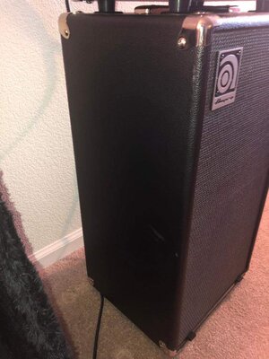 Ampeg Micro-VR Bass amp head and 2x10 cab.  $400 OBO