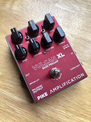 Final Price Drop: Pike Amplification - Vulcan XL Bass Overdrive/EQ/DI