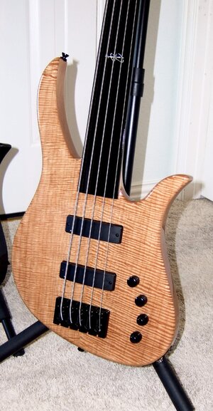 NEW Kiesel B25 Bromberg Series, 5 string FRETLESS!!