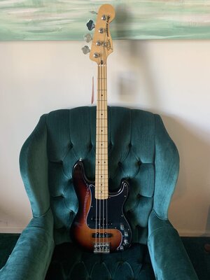 Fender deluxe active precision bass