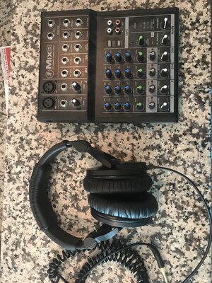 Home Practice Kit - Mackie Mix8 + Sennheiser HD280 pro