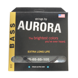 Aurora Bass Strings Blue 45-105