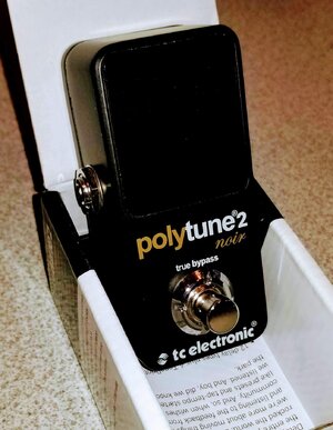 TC Electronic PolyTune 2 Noir Tuning Pedal