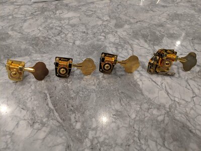 Hipshot HB7 and BT7 Tuner set in Gold Make an Offer