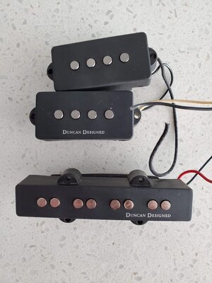 Duncan Designed P/J Pickups