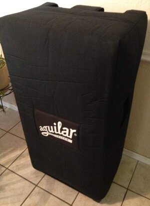 Aguilar GS 412 Bass Cabinet with matching padded cover