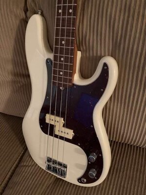 Fender pro series P bass with roasted Wilkins Jazz neck