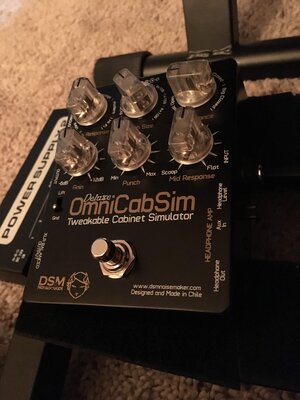 DSM Noisemaker Omnicabsim deluxe cabinet simulator pedal