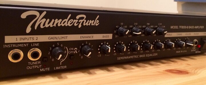 Thunderfunk TFB550-B (with rack ears)