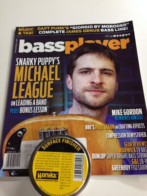 Bass Player Magazine- Michael League Cover- $7.00 shipped