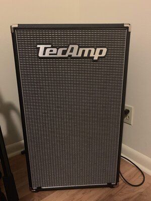 TecAmp S212 w/padded cover (month old)